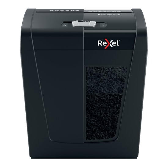 Rexel Secure X10 Cross Cut Paper Shredder P4