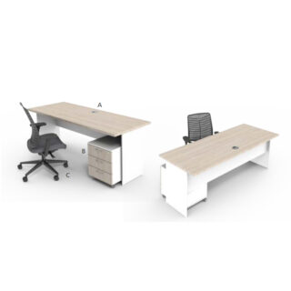 InTen Panel Leg Desking B